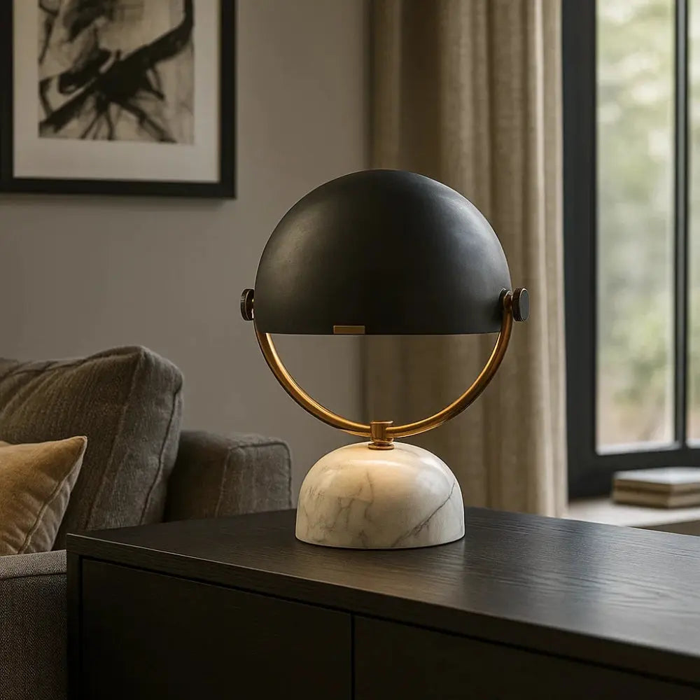 Marvellis - Lampe de chevet moderne en marbre
