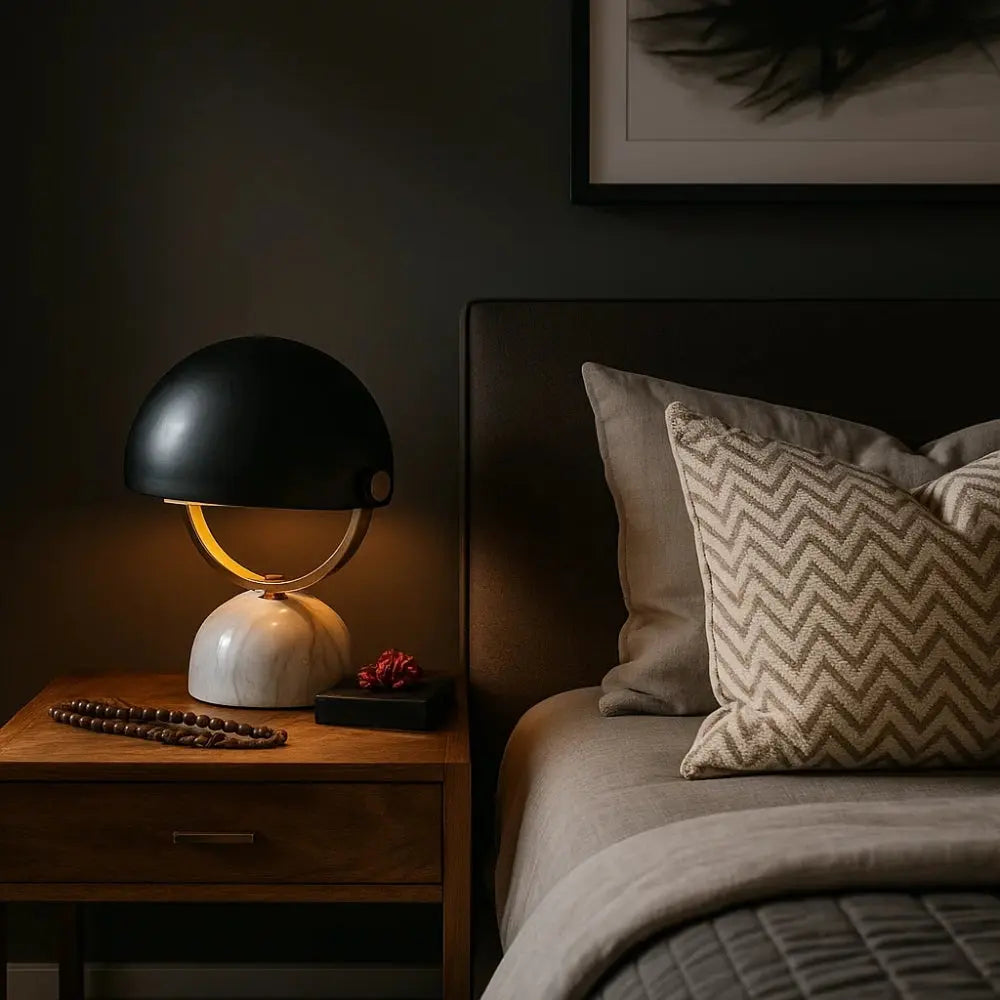 Marvellis - Lampe de chevet moderne en marbre