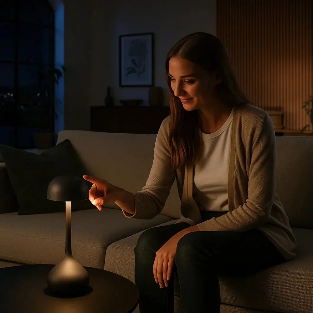 Musharae – Lampada da scrivania a LED a forma di fungo