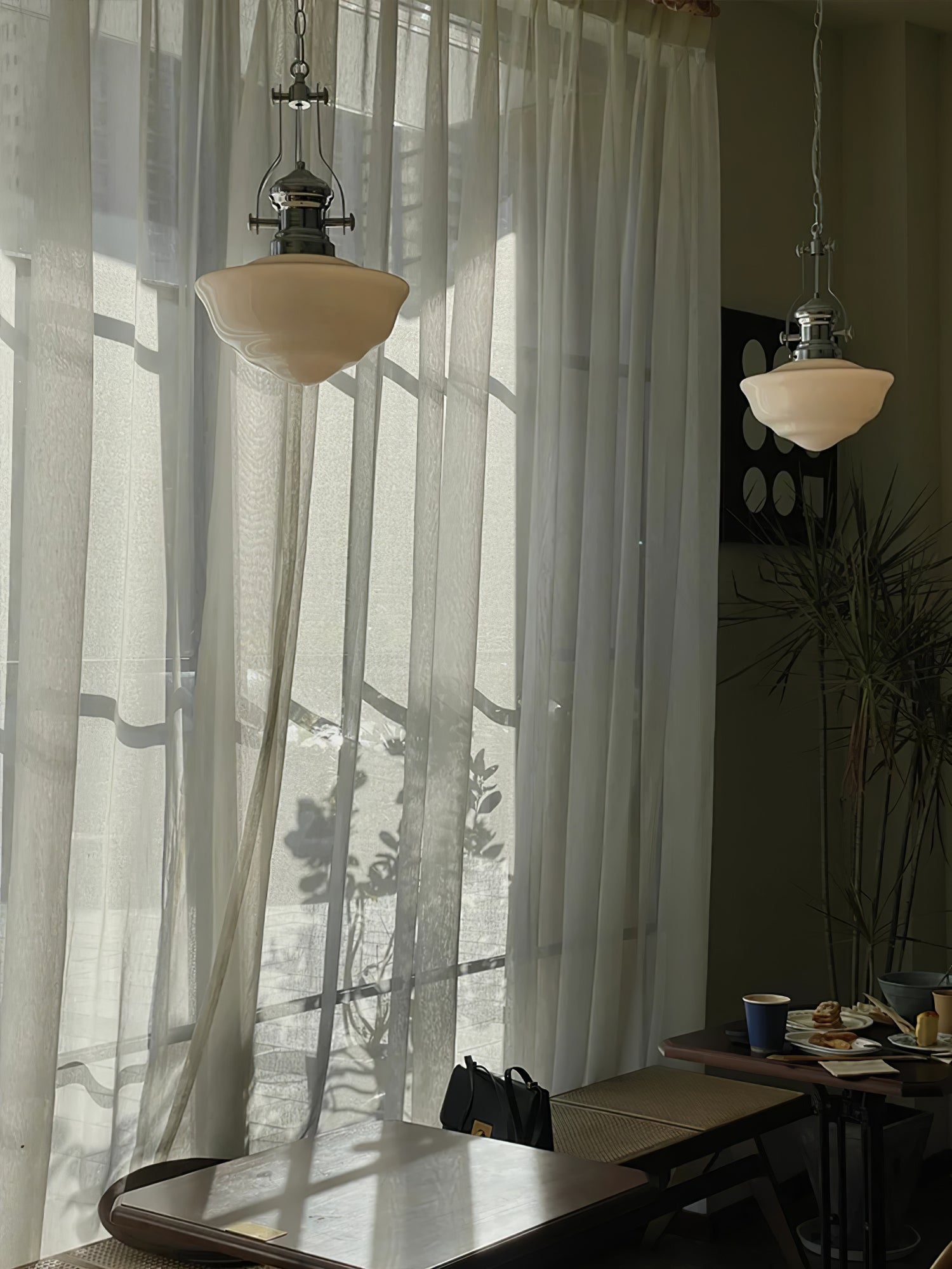 Zomira - Lampada a sospensione nordica in vetro
