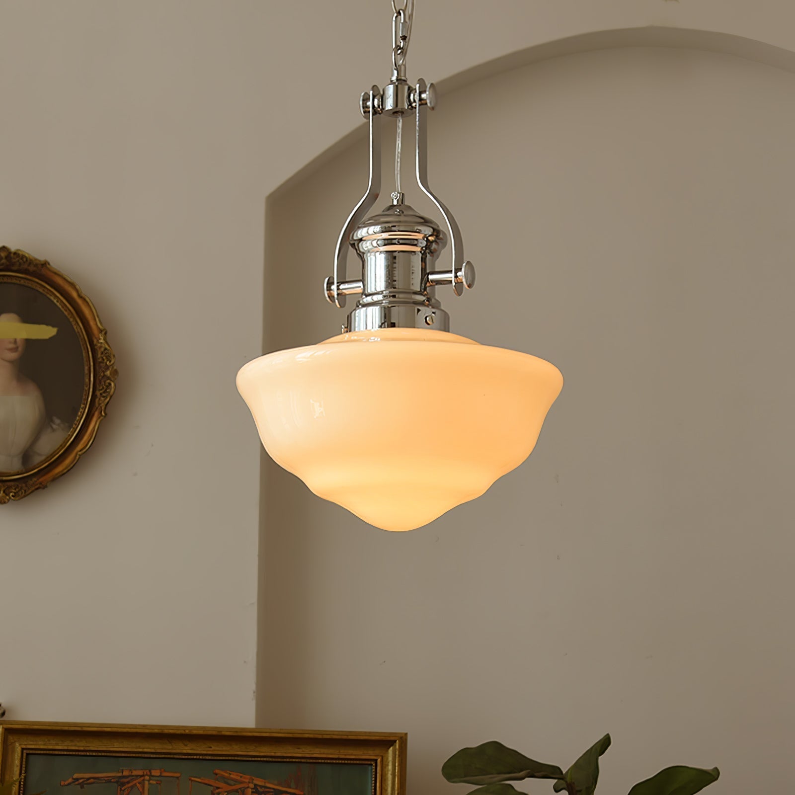 Zomira - Lampada a sospensione nordica in vetro