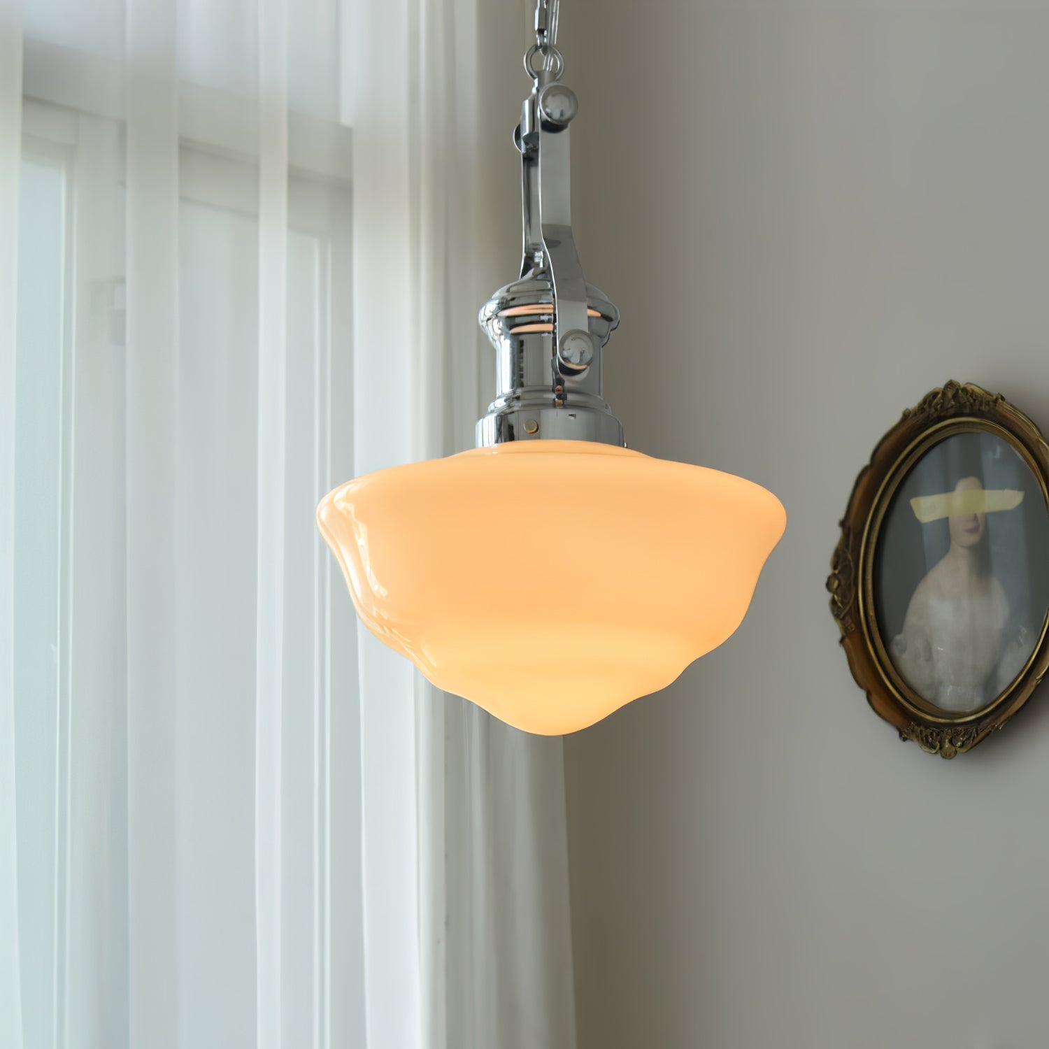 Zomira - Lampada a sospensione nordica in vetro