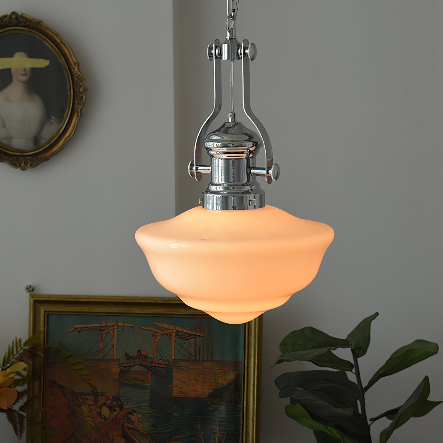 Zomira - Lampada a sospensione nordica in vetro