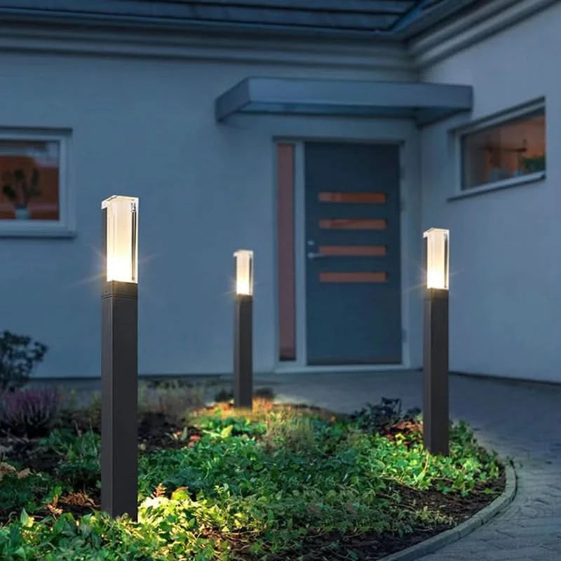 Maton - Luci LED impermeabili da esterno design nero
