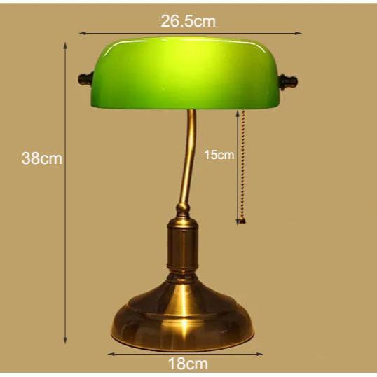 Lumiera - Lampada da Tavolo in Vetro Design Classico