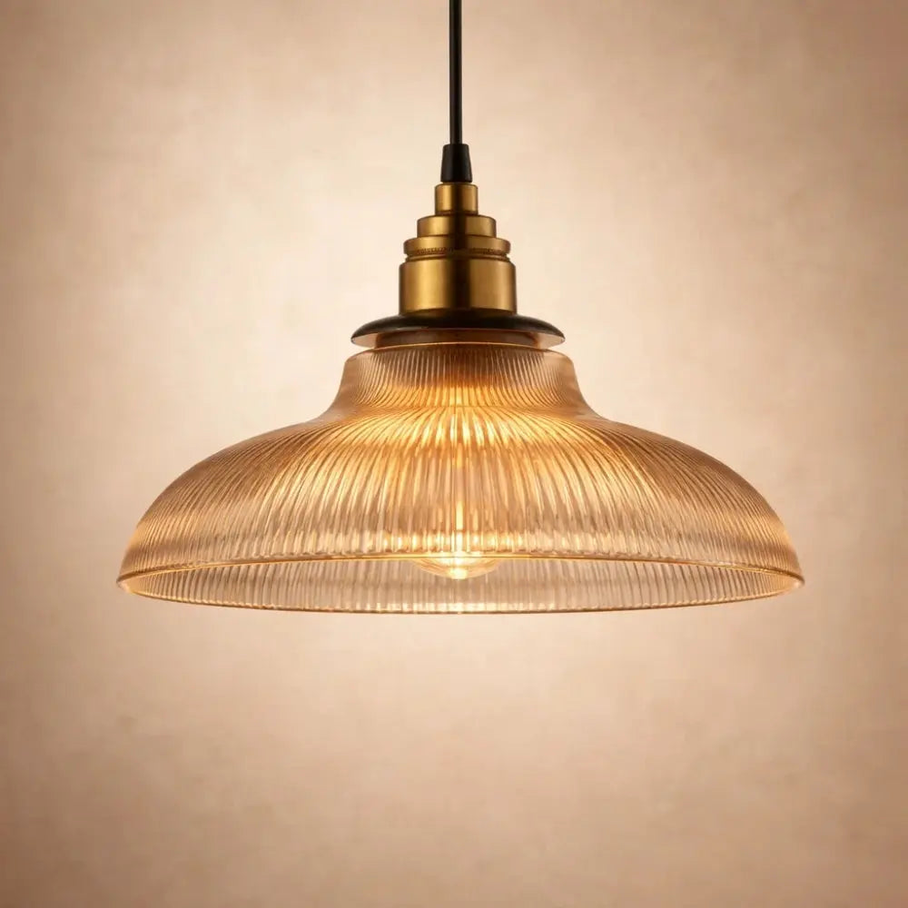 Clarysta - Lampada a sospensione in vetro trasparente