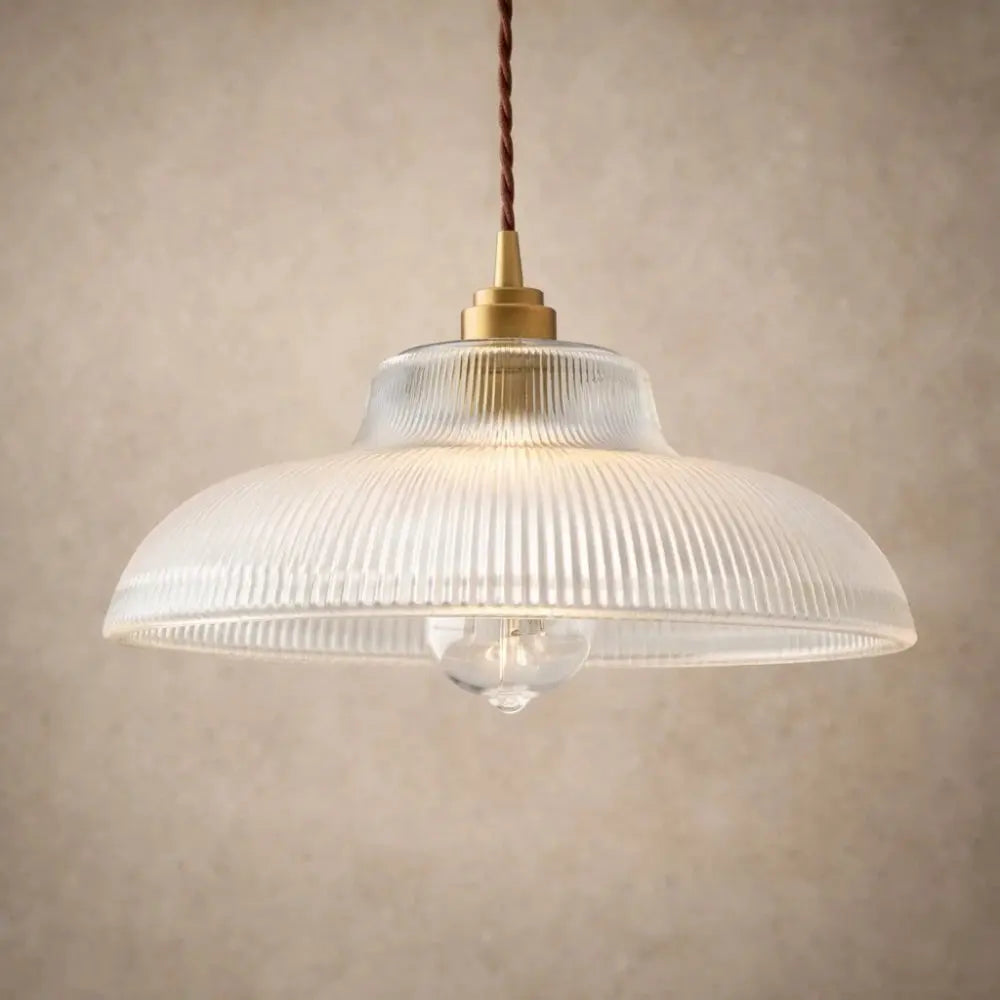 Clarysta - Lampada a sospensione in vetro trasparente