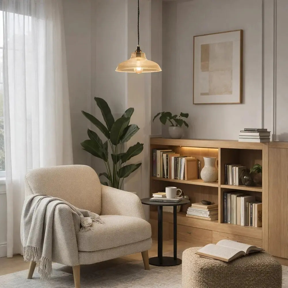 Clarysta - Lampada a sospensione in vetro trasparente