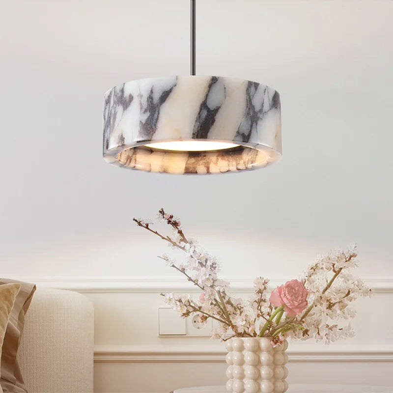 Delmora - Marble Pendant Light