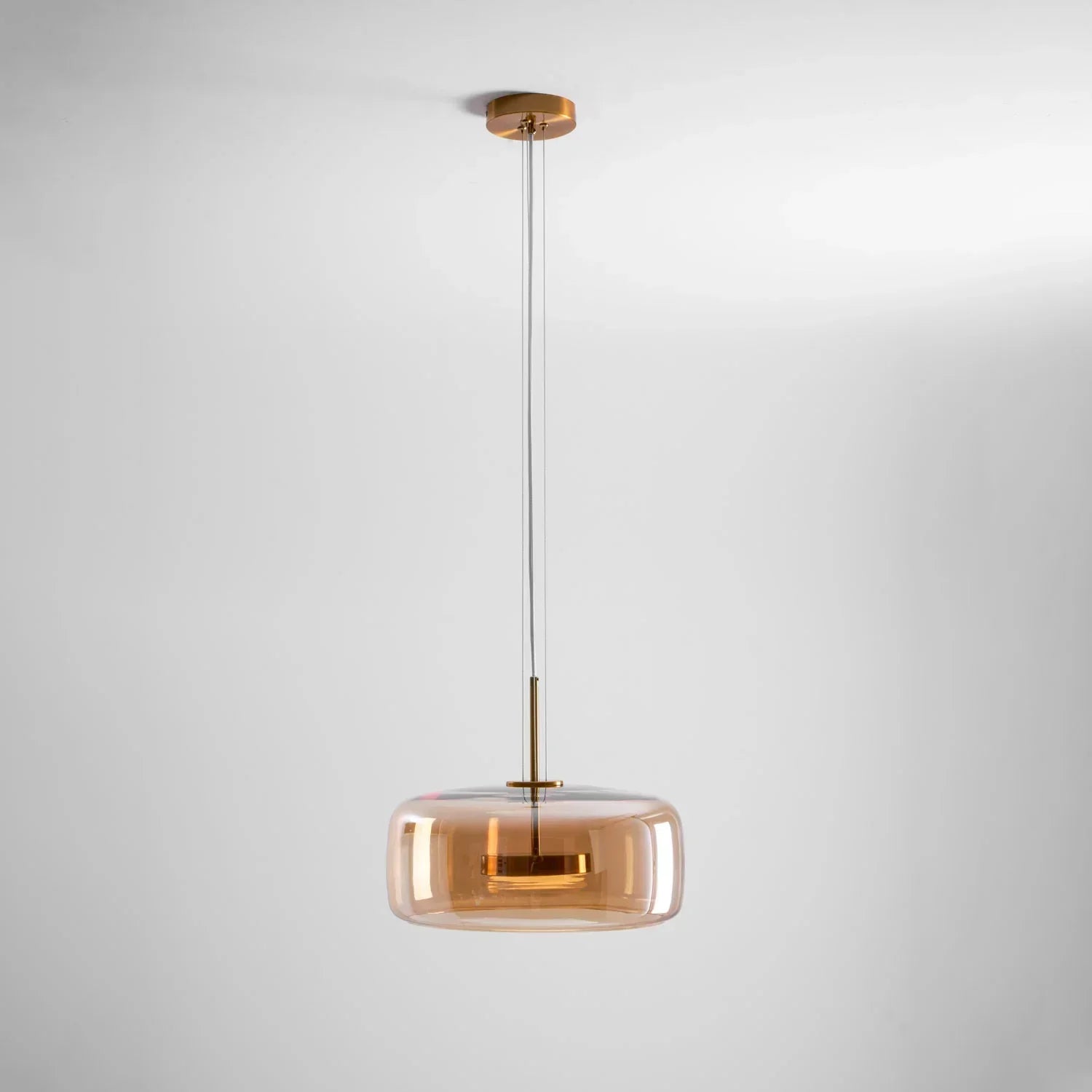 Ceyra – Suspension LED salle à manger verre vintage