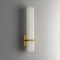 Almoran - Alabaster Brass LED Wall Lamp