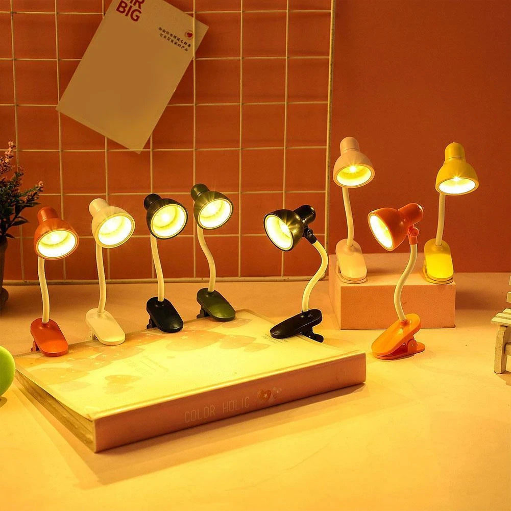 Flexid – Lampada da libro portatile a LED per lettura a mani libere
