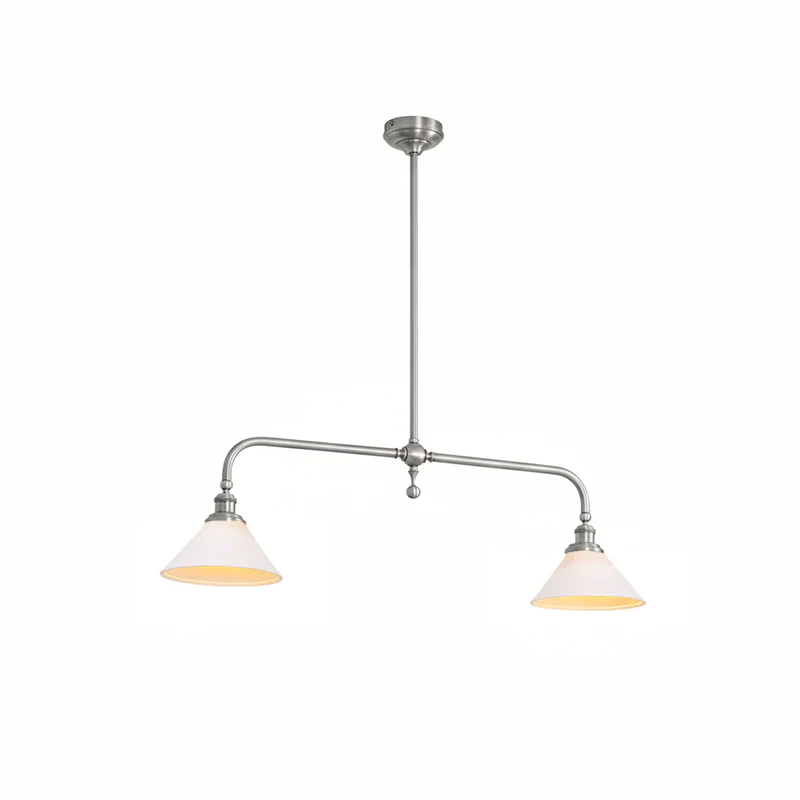 Lunabra – Suspension en laiton et céramique avec hauteur réglable