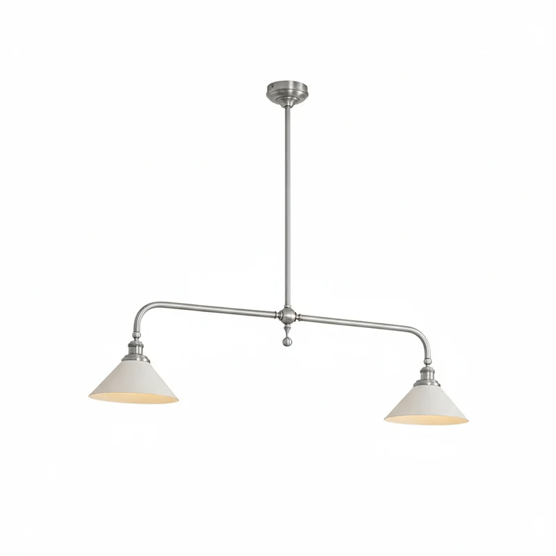 Lunabra – Suspension en laiton et céramique avec hauteur réglable