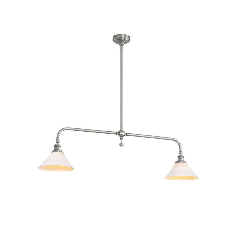 Lunabra – Suspension en laiton et céramique avec hauteur réglable