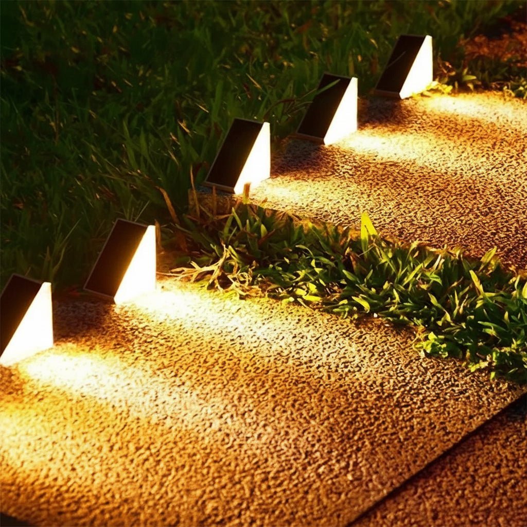 Livane – Applique d'escalier solaire LED inclinée