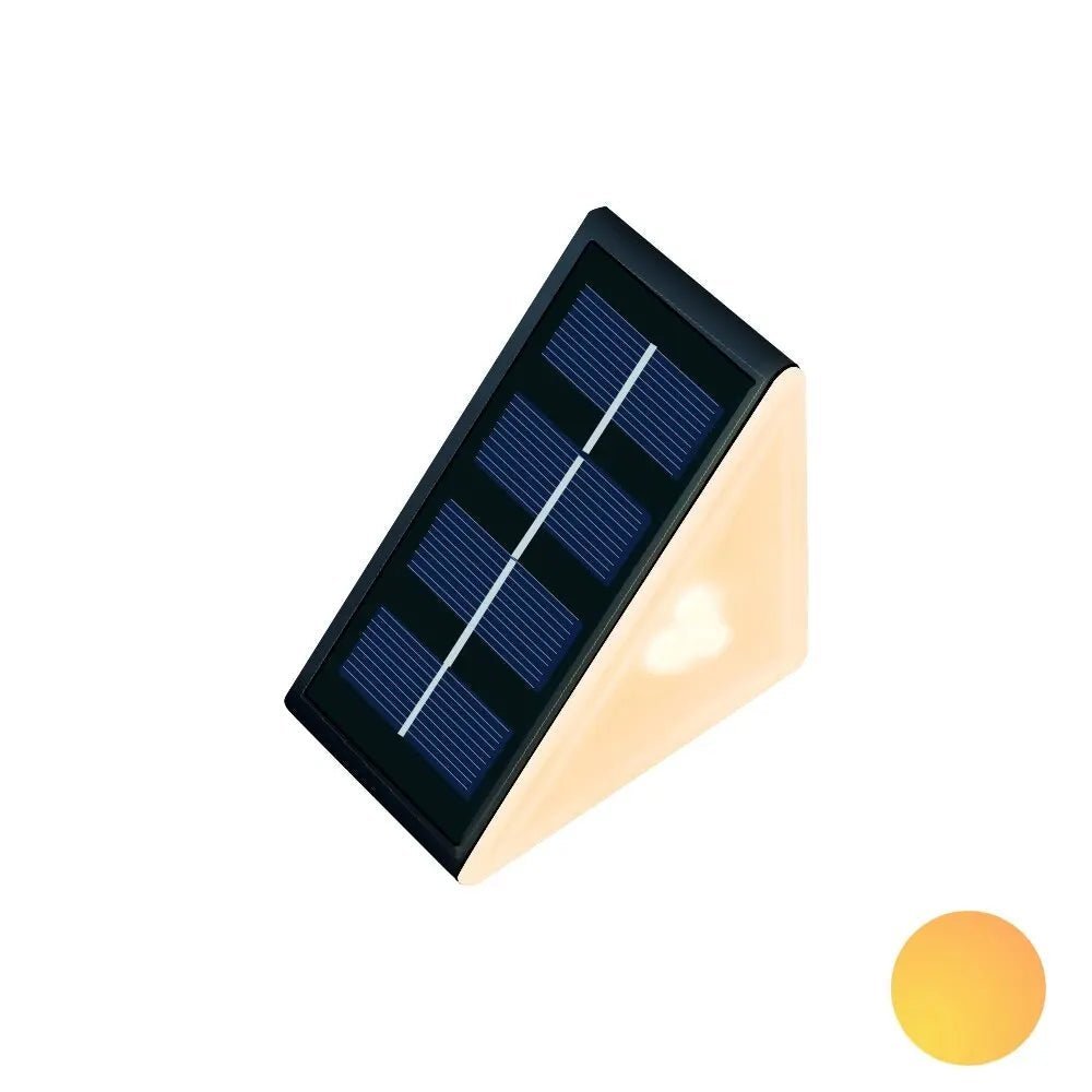 Livane – Luz LED solar para escalones en ángulo  