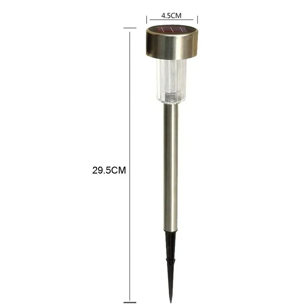 Solvion – Cylindre de lampe solaire LED moderne pour sol