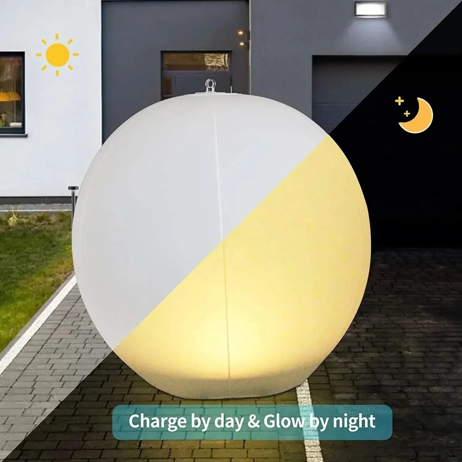 Véra – Globo luminoso galleggiante LED solare  