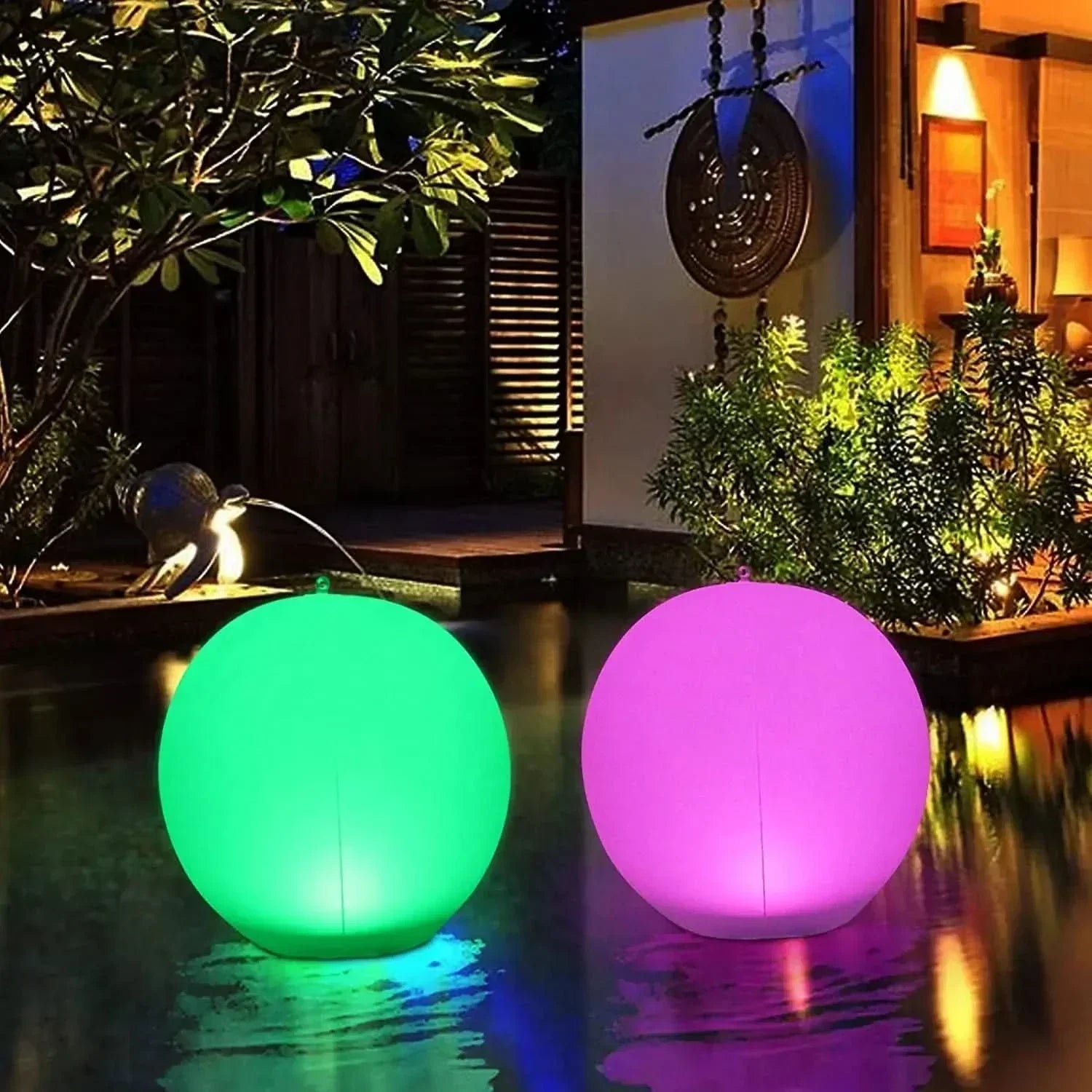 Véra – Globo luminoso galleggiante LED solare  