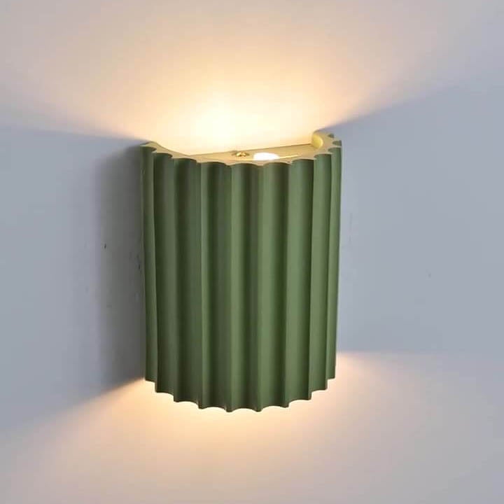 Cylora – Applique da parete moderna a mezzo cilindro, 1 luce