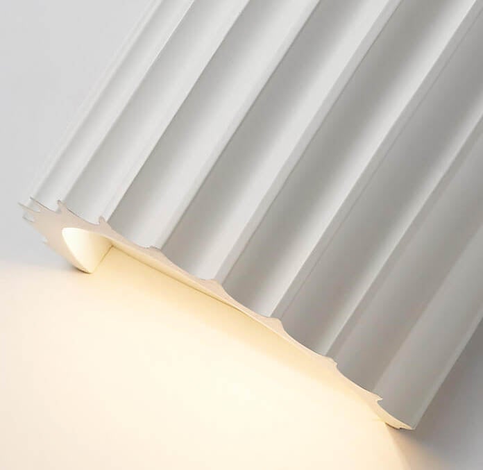 Cylora – Applique da parete moderna a mezzo cilindro, 1 luce