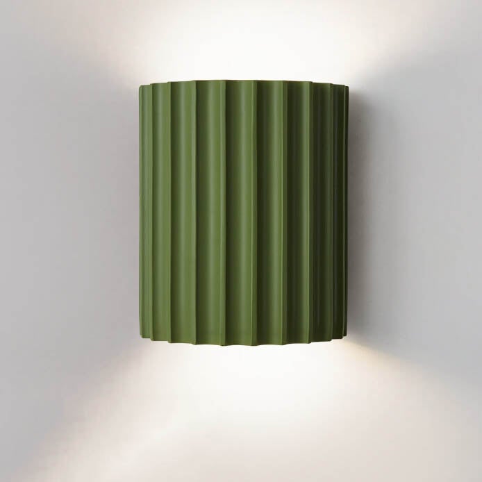 Cylora – Applique da parete moderna a mezzo cilindro, 1 luce