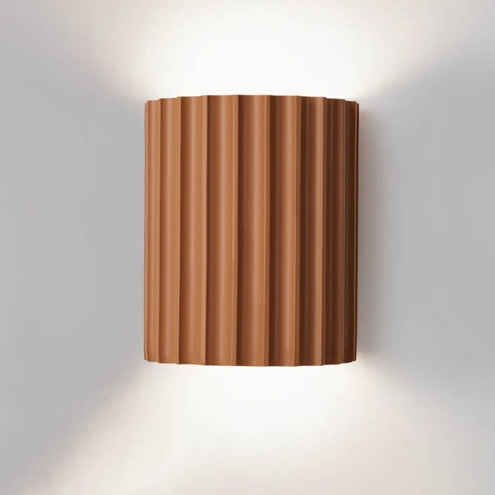Cylora – Applique da parete moderna a mezzo cilindro, 1 luce