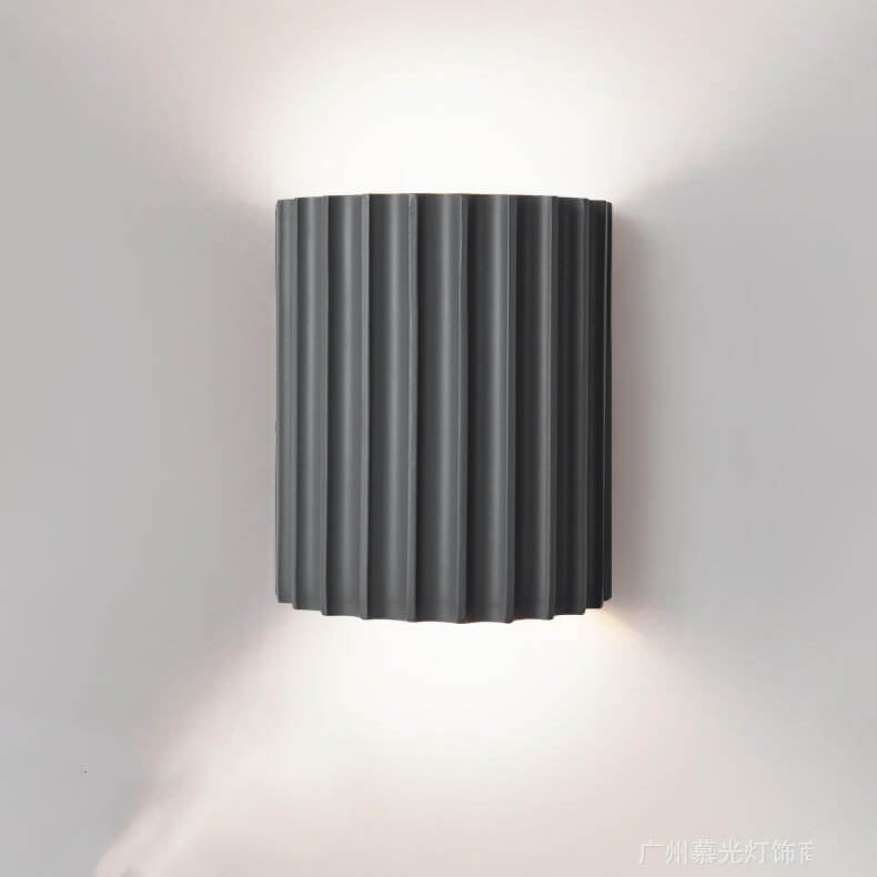 Cylora – Applique da parete moderna a mezzo cilindro, 1 luce