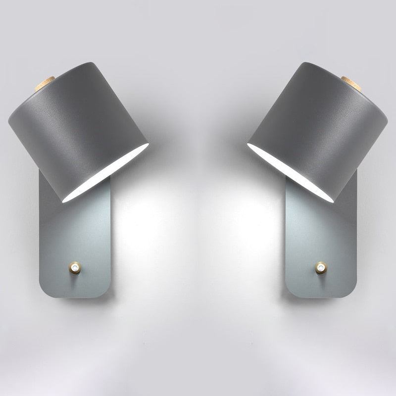 Coran - Applique murale ovale élégante en marbre LED réglable