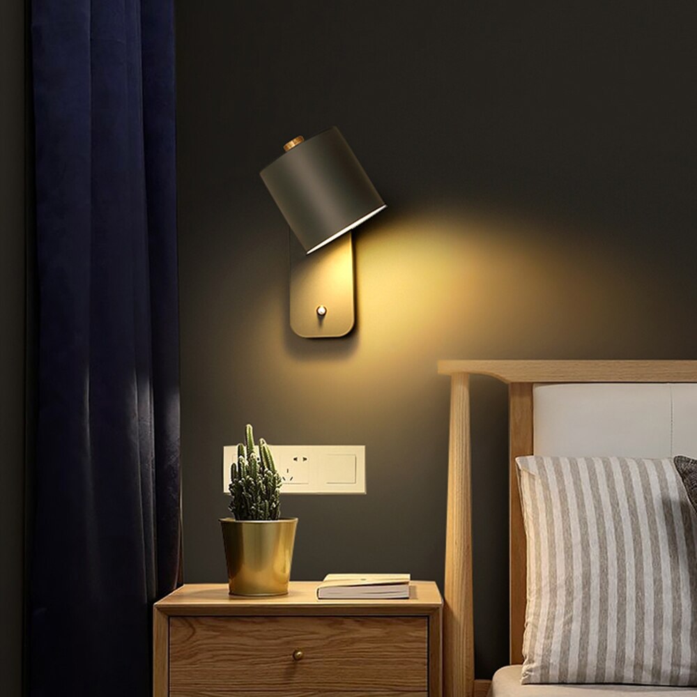 Coran - Applique murale ovale élégante en marbre LED réglable