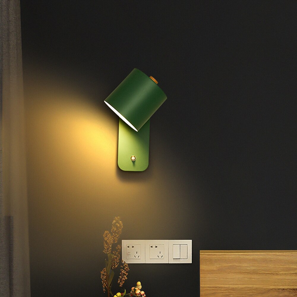Coran - Applique murale ovale élégante en marbre LED réglable