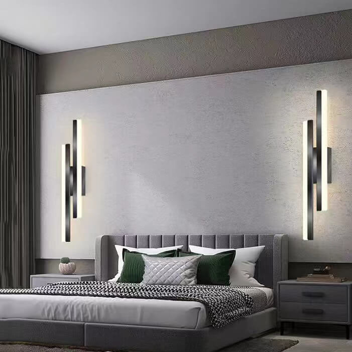 Borien – Applique da parete LED lineare moderna 2 luci
