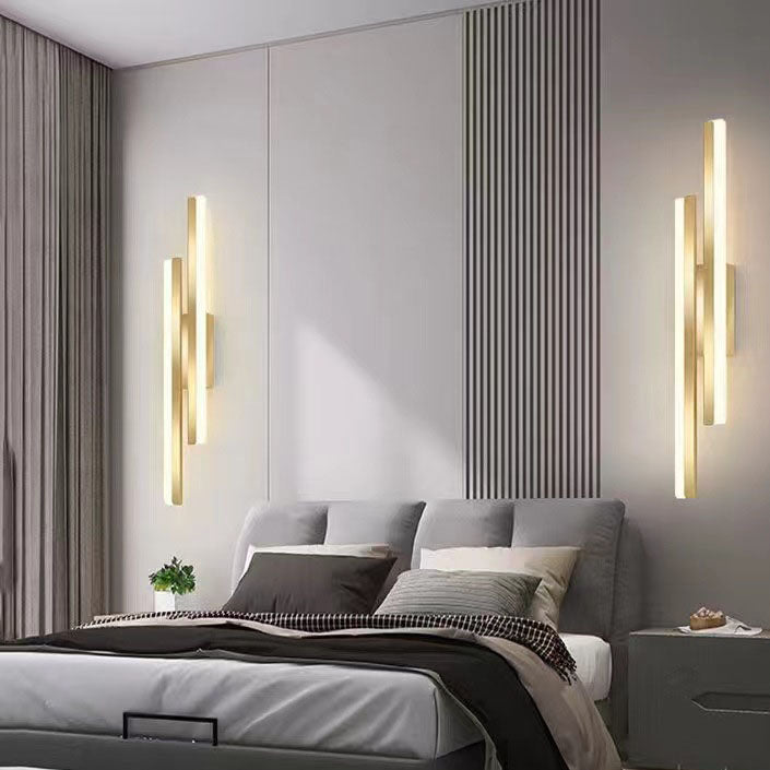 Borien – Applique da parete LED lineare moderna 2 luci