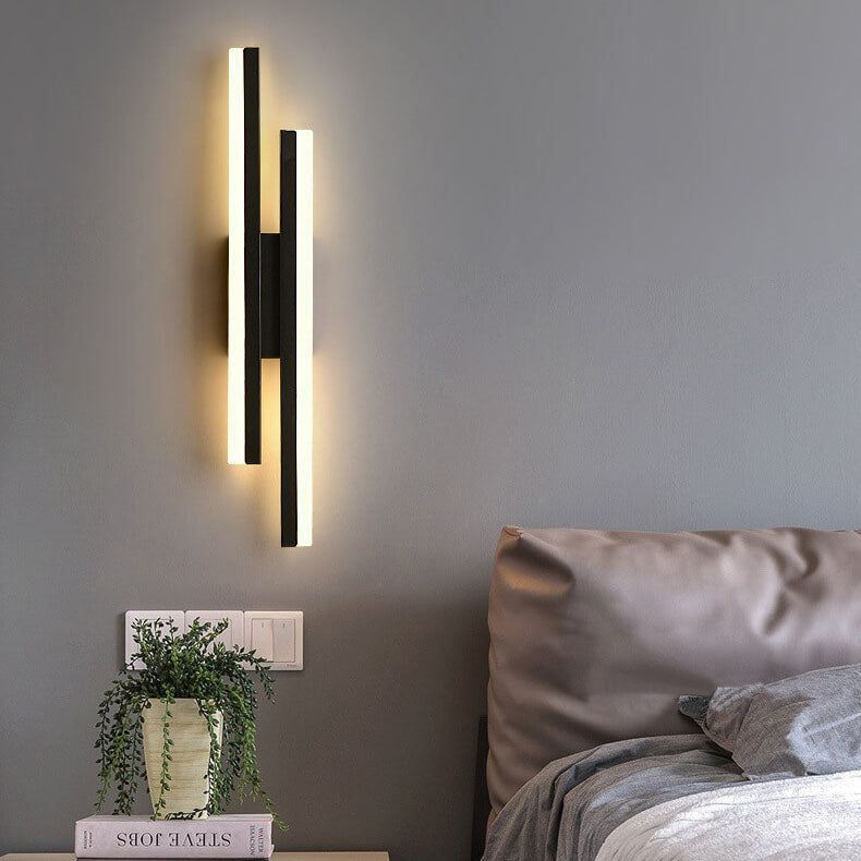 Borien – Applique da parete LED lineare moderna 2 luci