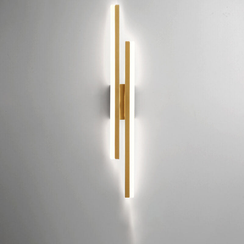 Borien – Applique da parete LED lineare moderna 2 luci