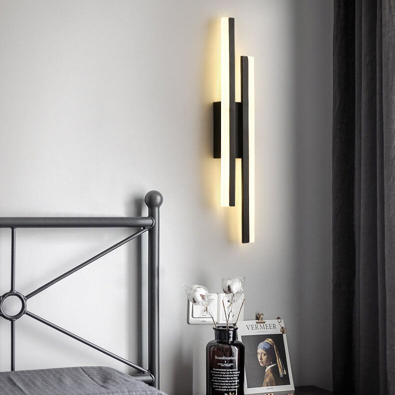 Borien – Applique da parete LED lineare moderna 2 luci