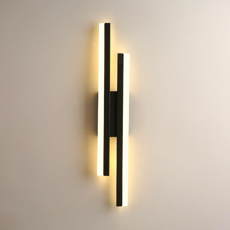 Borien – Applique da parete LED lineare moderna 2 luci
