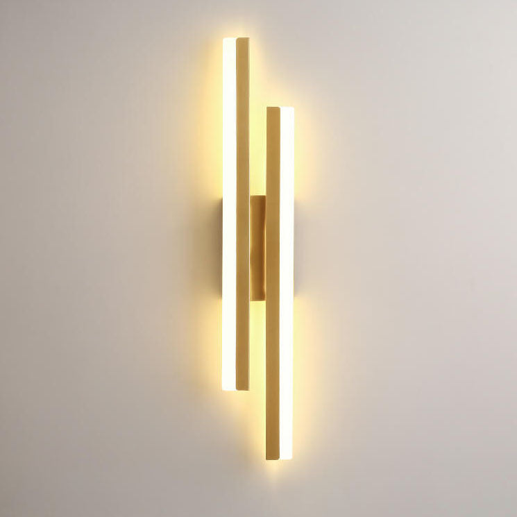 Borien – Applique da parete LED lineare moderna 2 luci