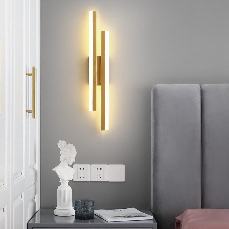 Borien – Applique da parete LED lineare moderna 2 luci