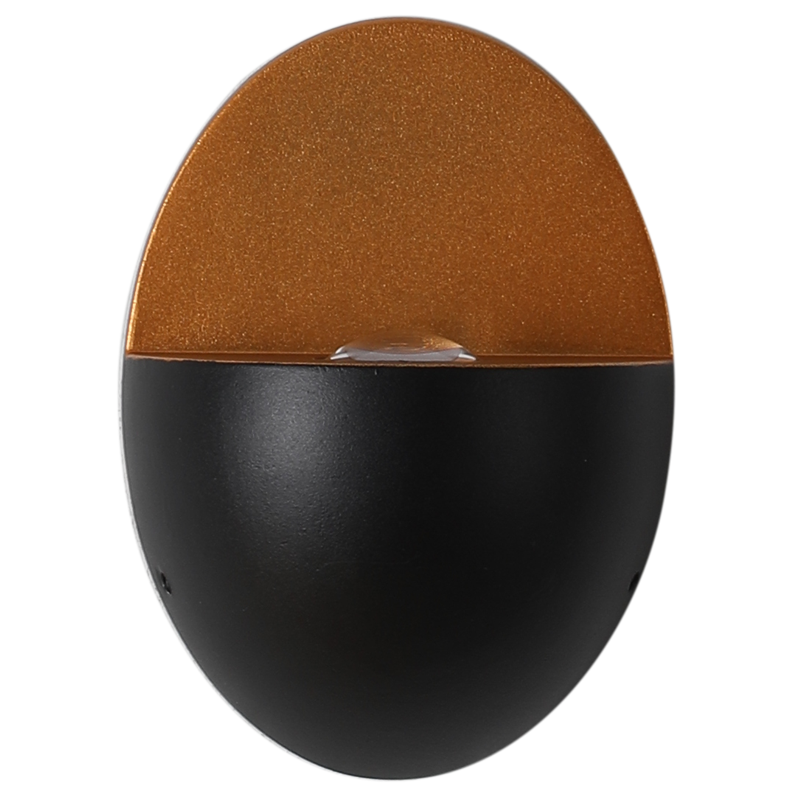 Ovelin – Applique murale LED ovale minimaliste extérieure 1 lumière  