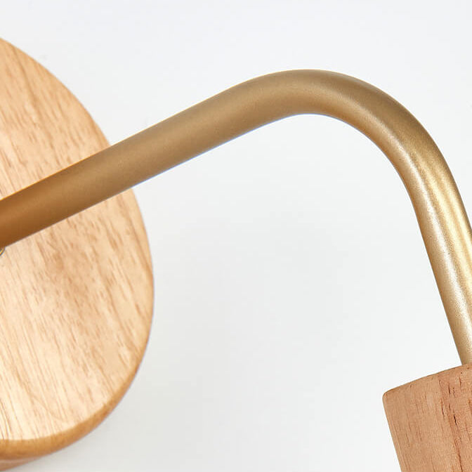 Dermora – Applique da parete moderna minimalista a cono plissettato, 1 luce