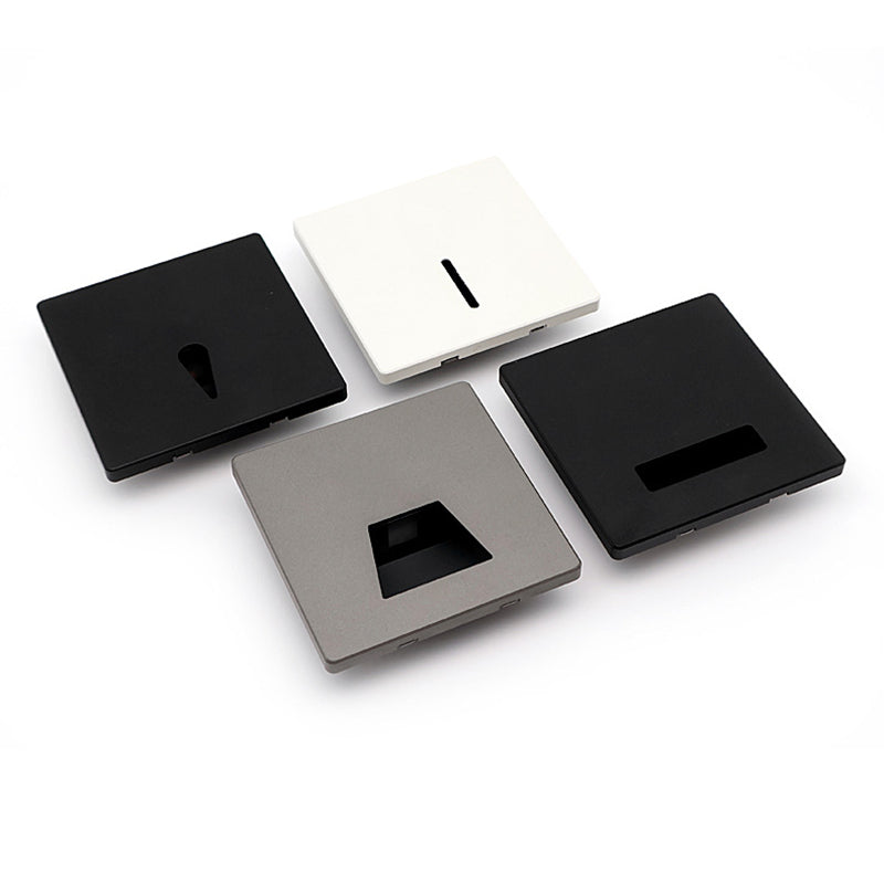 Ronvde – Lampada da parete incassata LED quadrata moderna minimalista, 1 luce