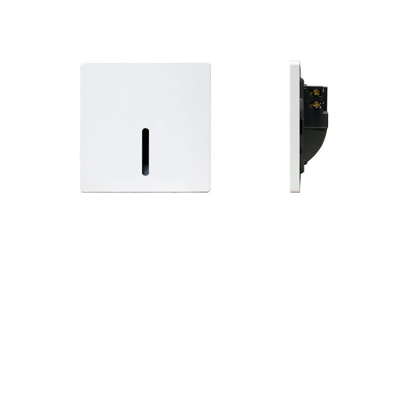 Ronvde – Lampada da parete incassata LED quadrata moderna minimalista, 1 luce