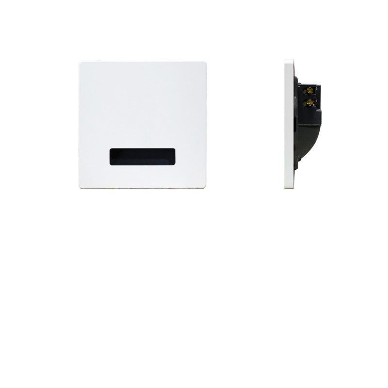 Ronvde – Lampada da parete incassata LED quadrata moderna minimalista, 1 luce