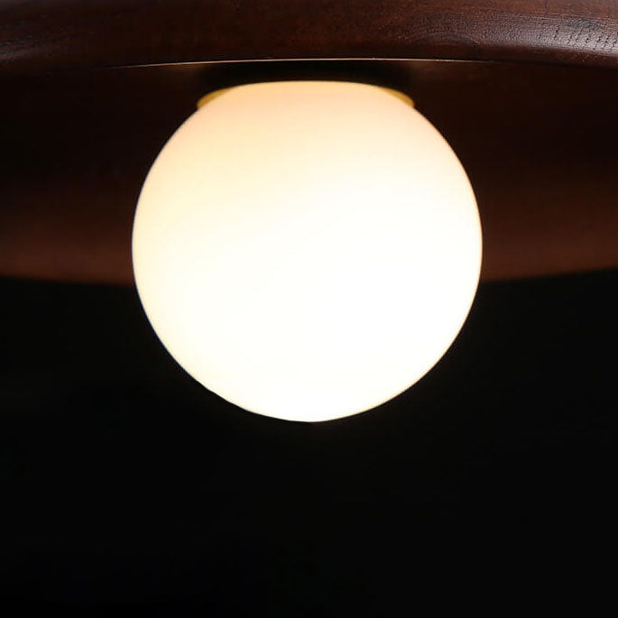 Velorien – Applique murale LED ronde moderne minimaliste en bois