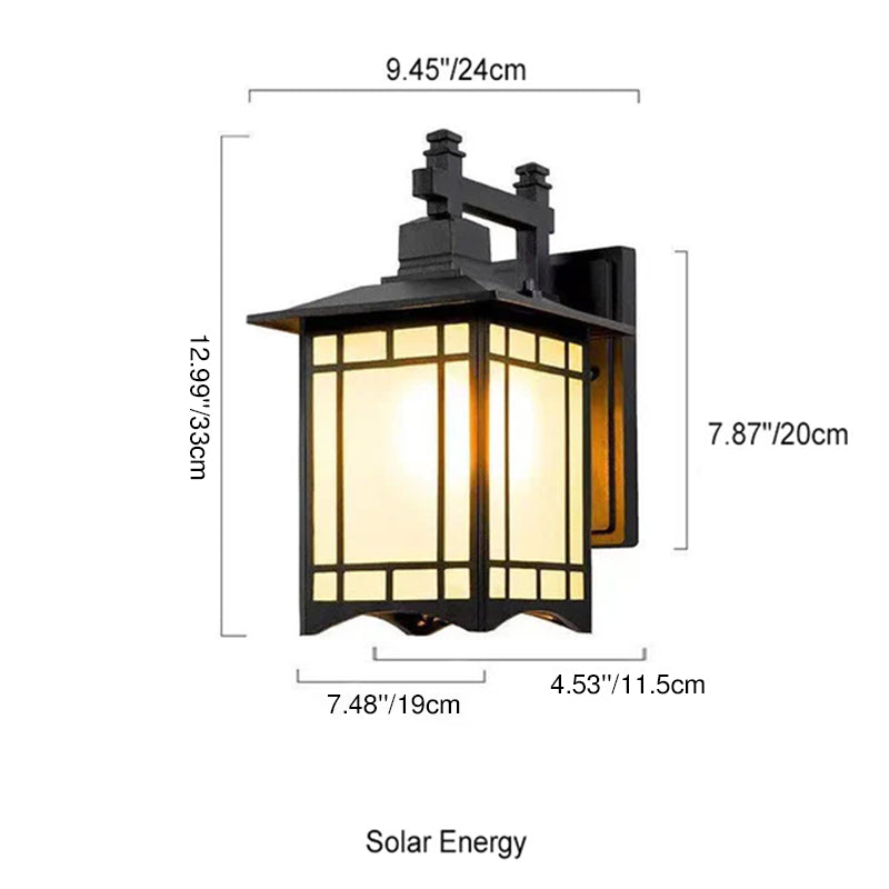 Solvéra – Applique murale solaire LED moderne