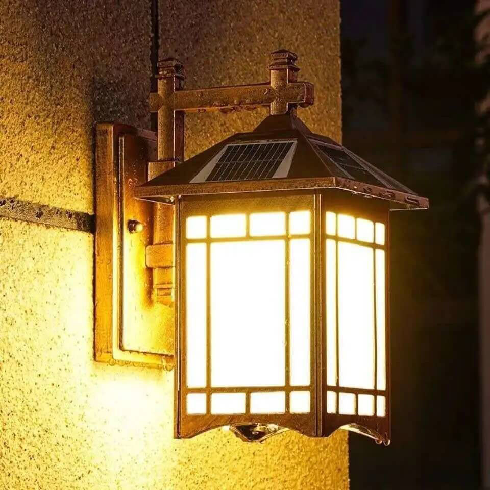 Solvéra – Applique murale solaire LED moderne