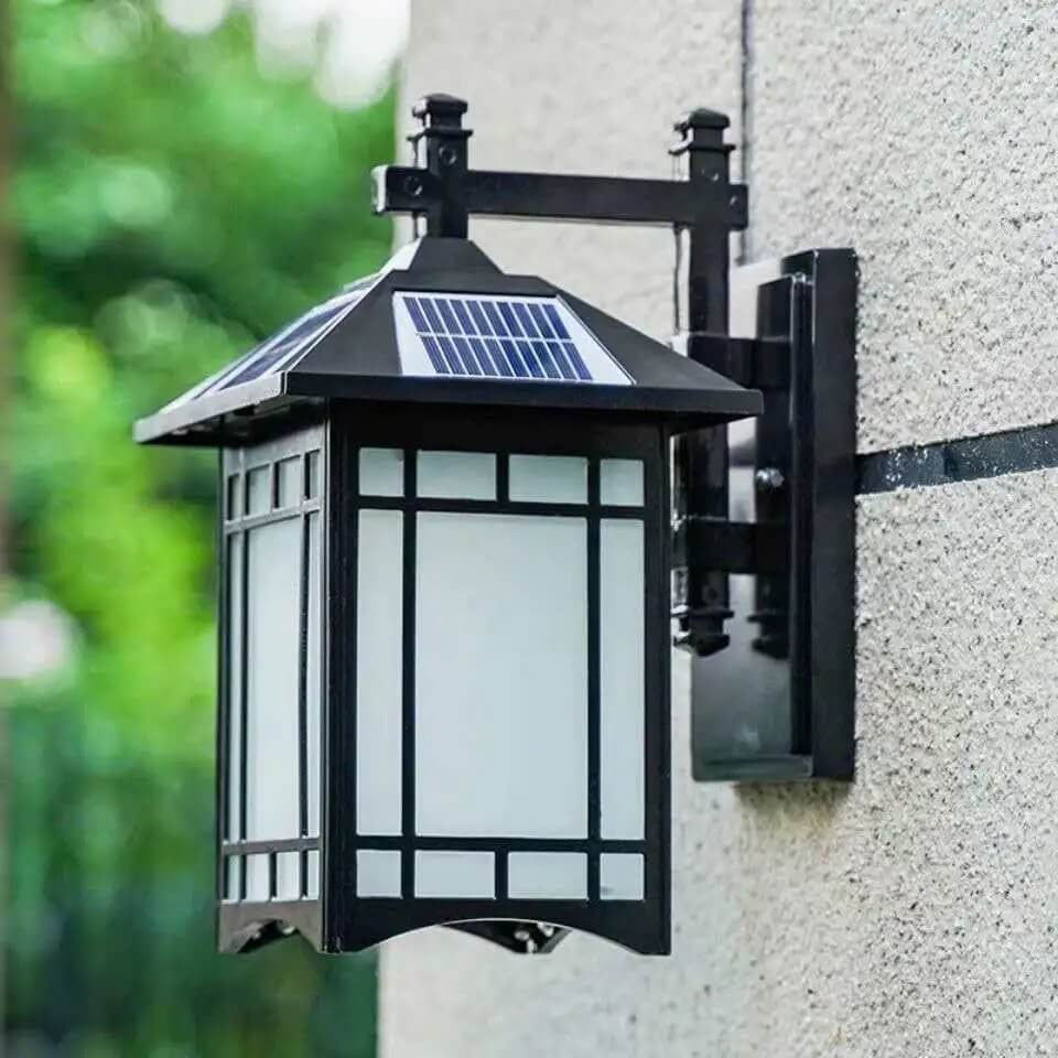 Solvéra – Applique murale solaire LED moderne