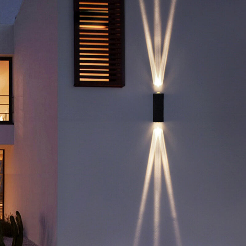 Bremora – Applique murale LED rectangulaire moderne 2 lumières  